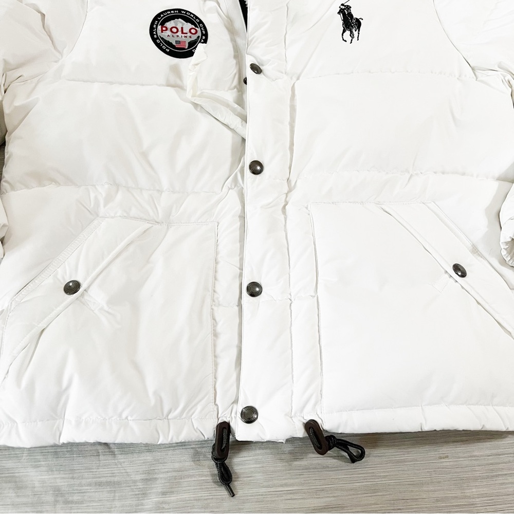 Polo Ralph Lauren ALPINE Mens Puffer Jacket WHITE 😳🔥🔥 - Picture 6 of 15